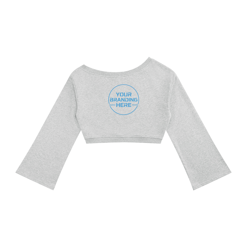 Women's Off-Shoulder Sweatshirt - WT0298-C001-V2