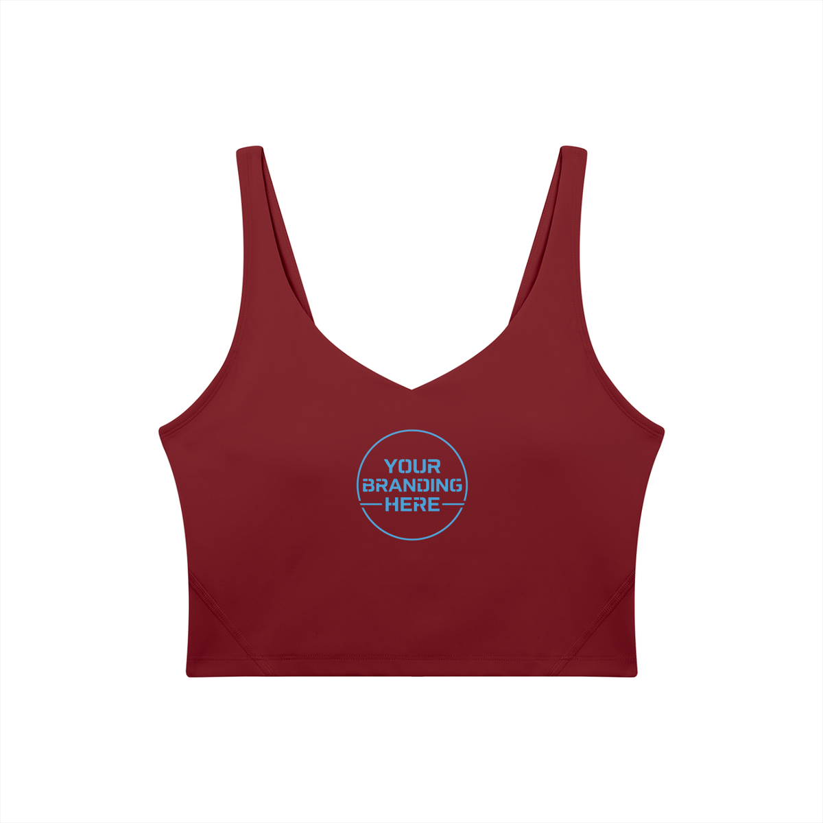 Women's V-Neck Yoga Sports Bra - WT0125-O001-V2