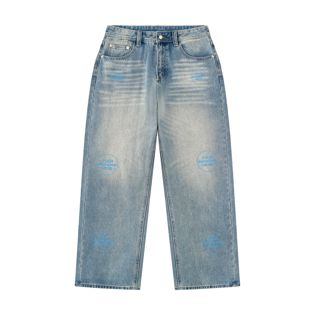 Men’s Vintage Wash Denim Jeans - MB0051-C001-V2