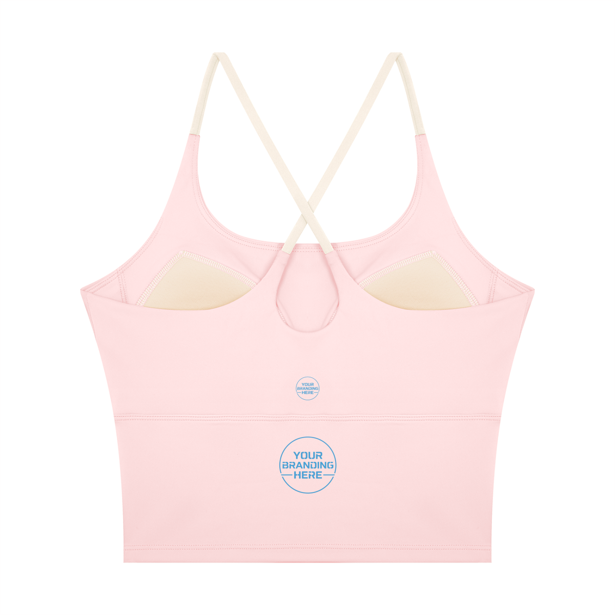 Women's Color Block Yoga Tank Top - WT0245-P001-V2