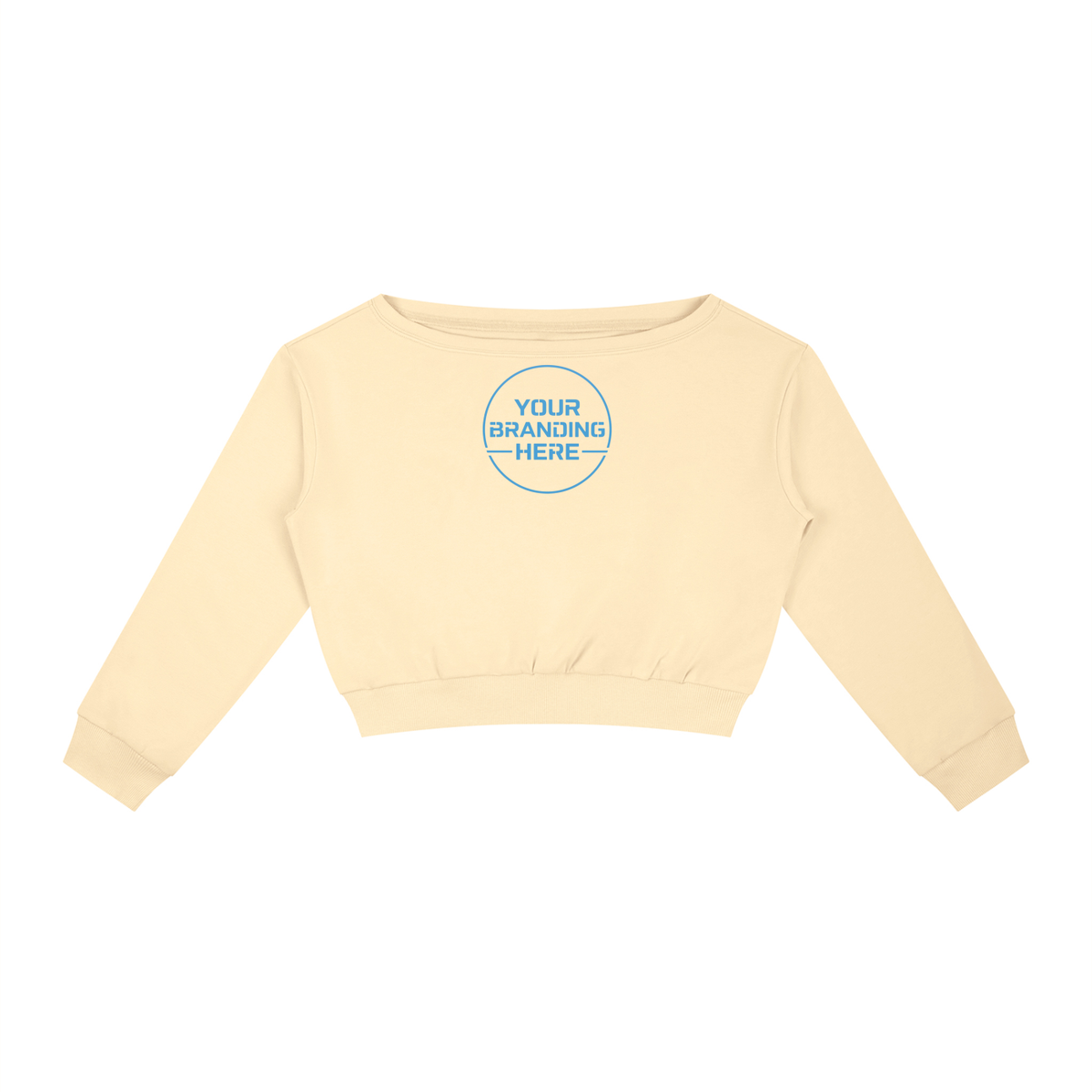 Women's Off-Shoulder Sweatshirt - WT0058-C001-V2