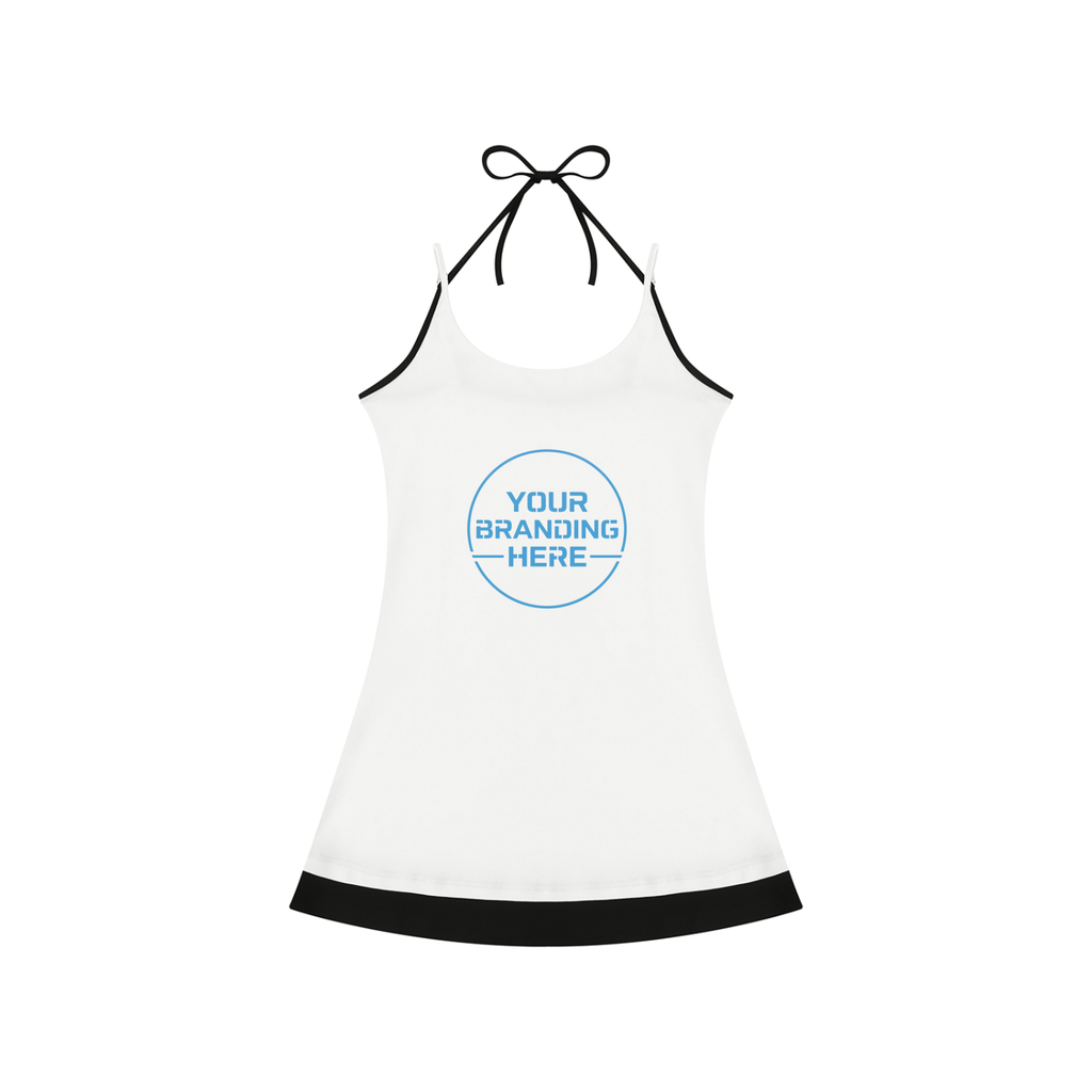 Women’s Color Block Sleeveless Dress - WO0007-O001-V2