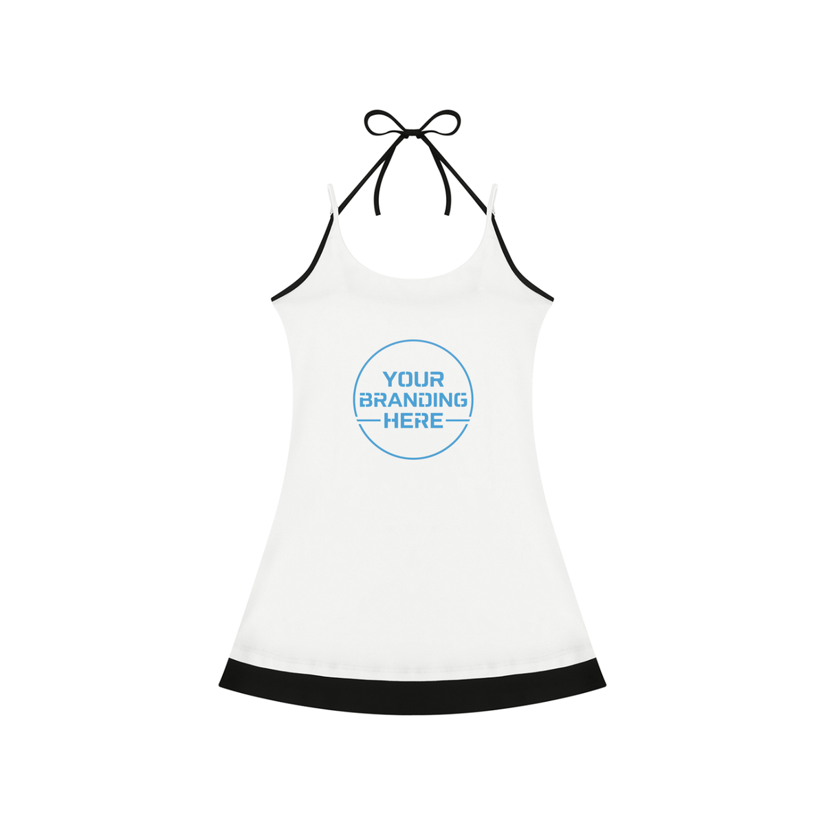 Women’s Color Block Sleeveless Dress - WO0007-O001-V2