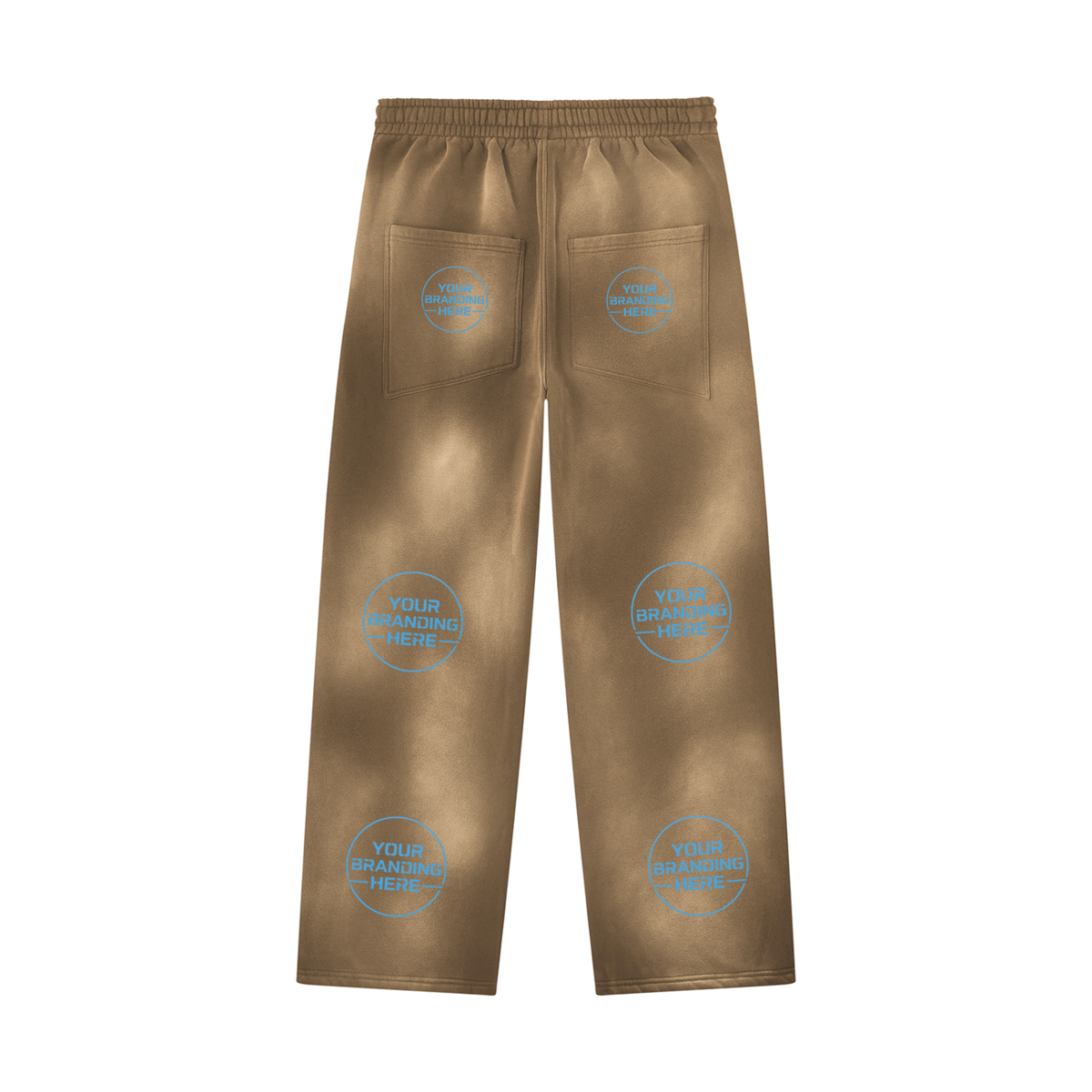 Unisex Sunfade Wide Leg Fleece Sweatpants - UB0044-P001-V2