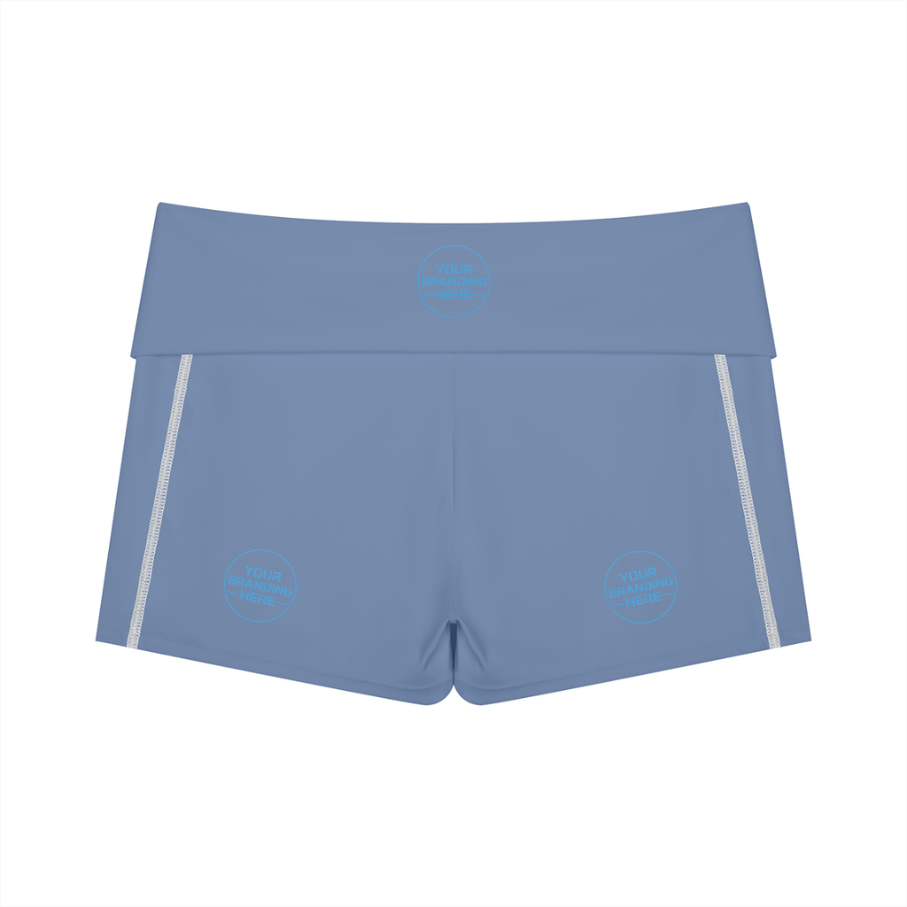 Women's High Waisted Yoga Biker Shorts - WB0098-O001-V2