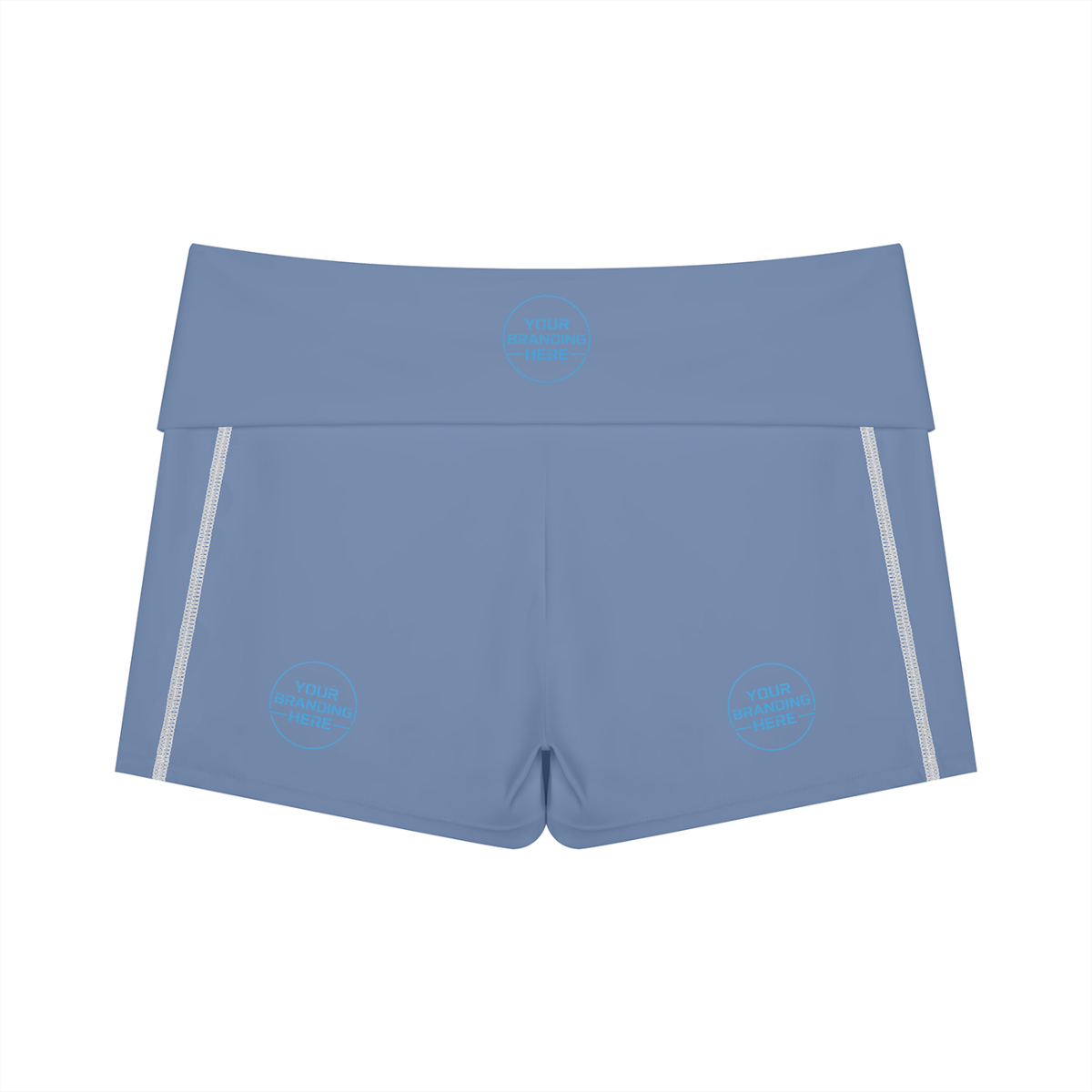 Women's High Waisted Yoga Biker Shorts - WB0098-O001-V2