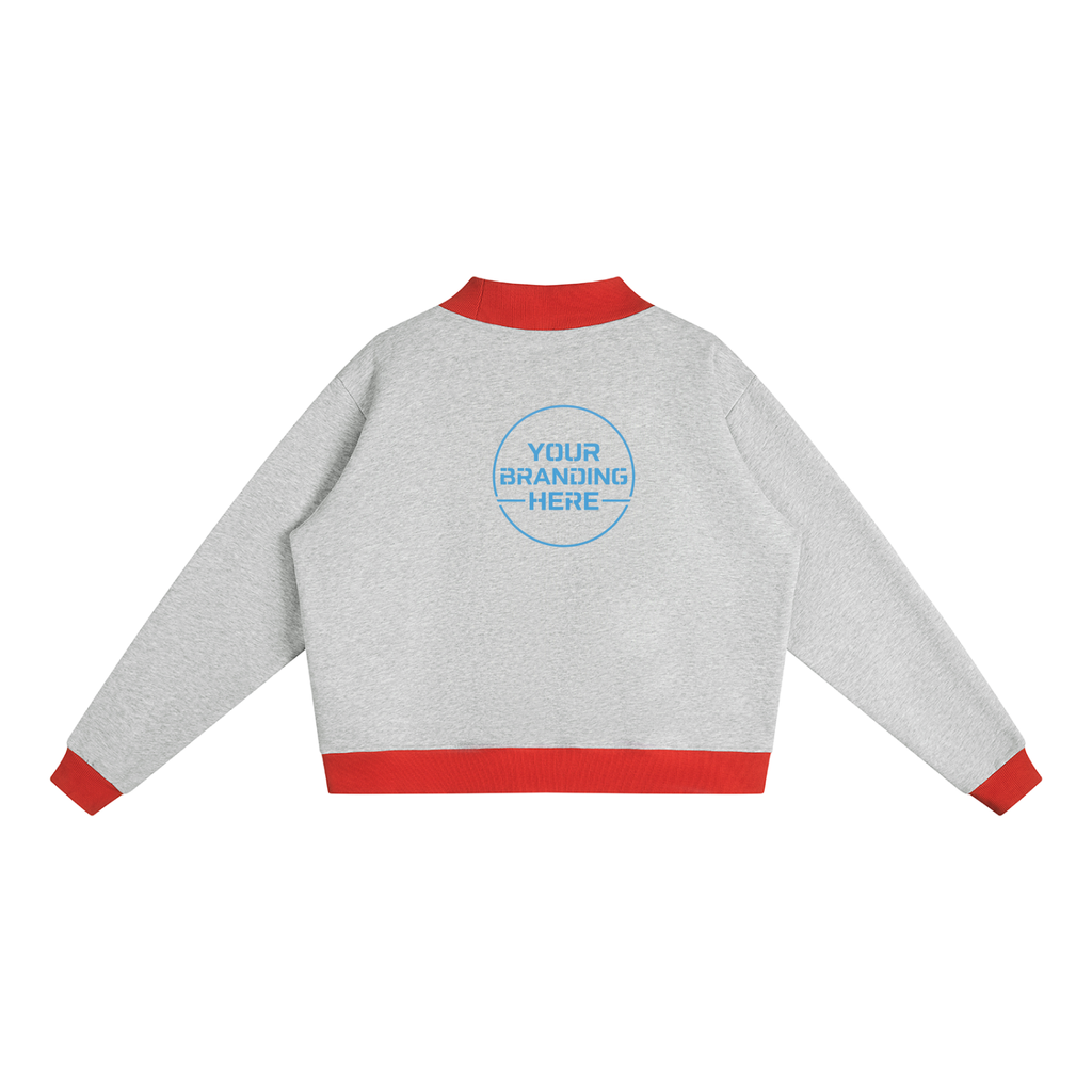 Women’s Mock Neck Crewneck Sweatshirt - WT0211-P001-V2