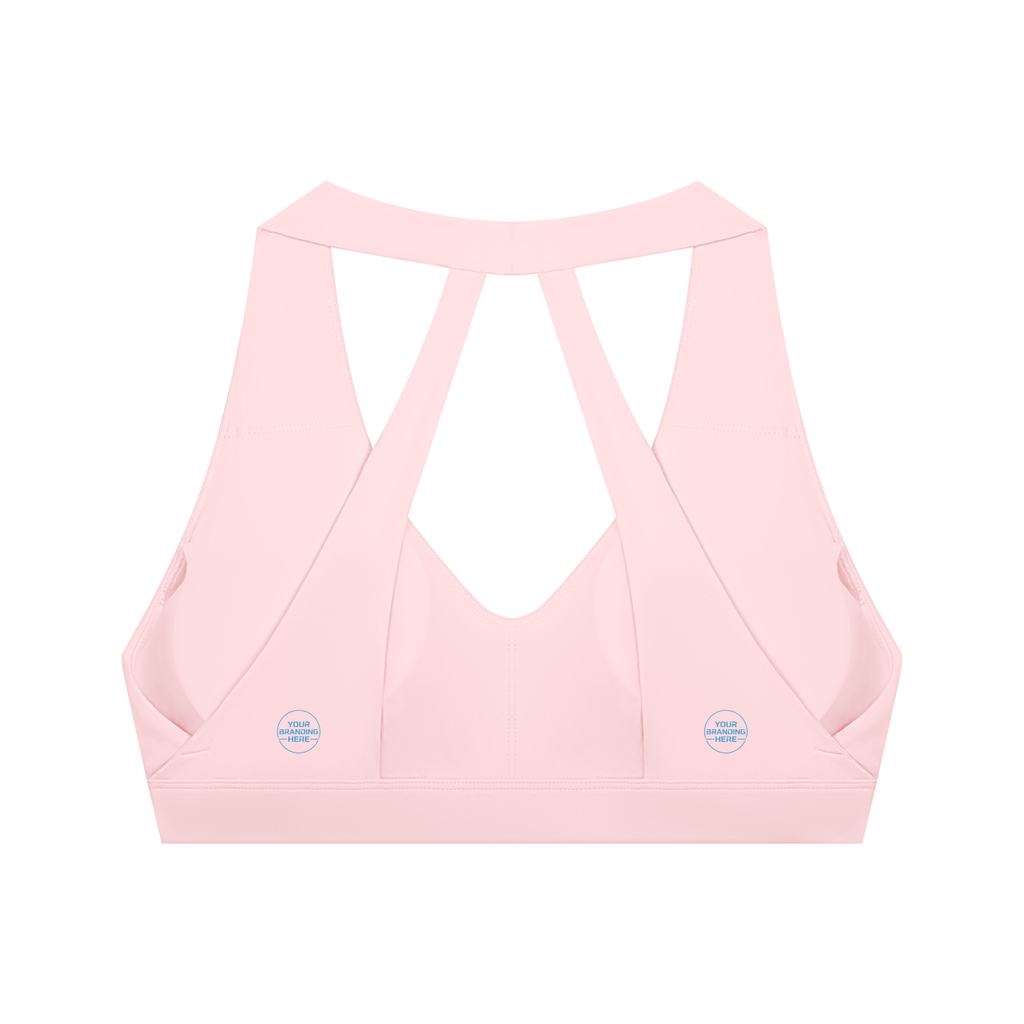 Women's Halter Cropped Sports Bra - WT0207-O001-V2