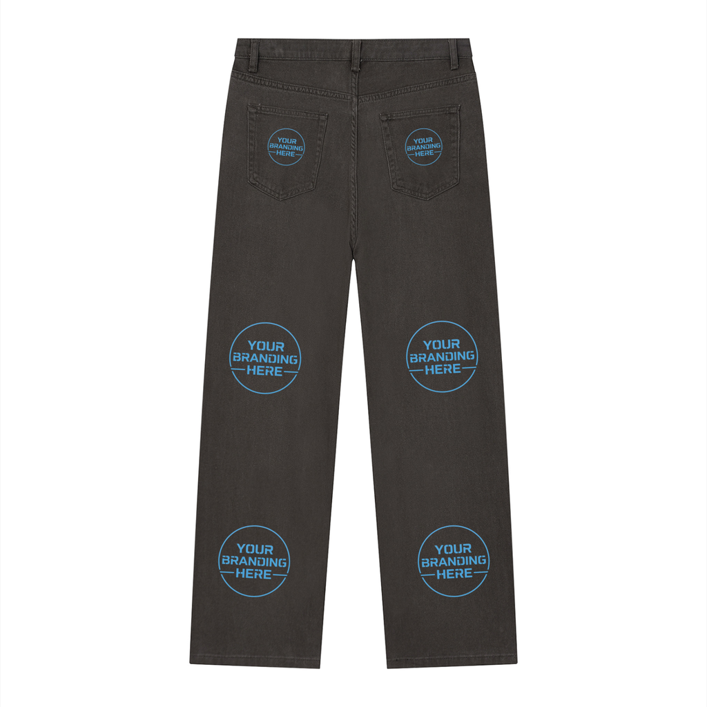 Men’s Vintage Wash Straight Leg Jeans - MB0029-C001-V2