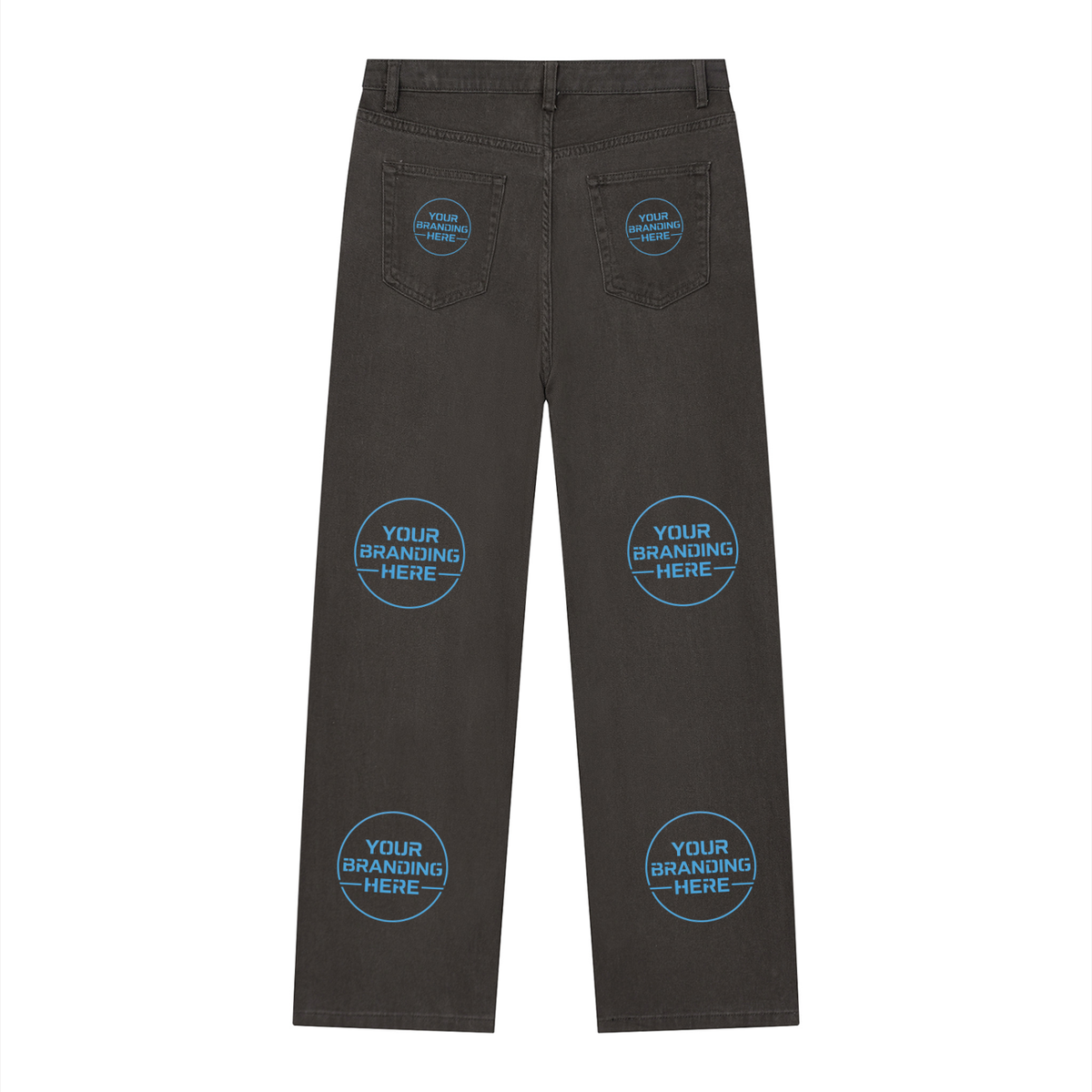 Men’s Vintage Wash Straight Leg Jeans - MB0029-C001-V2