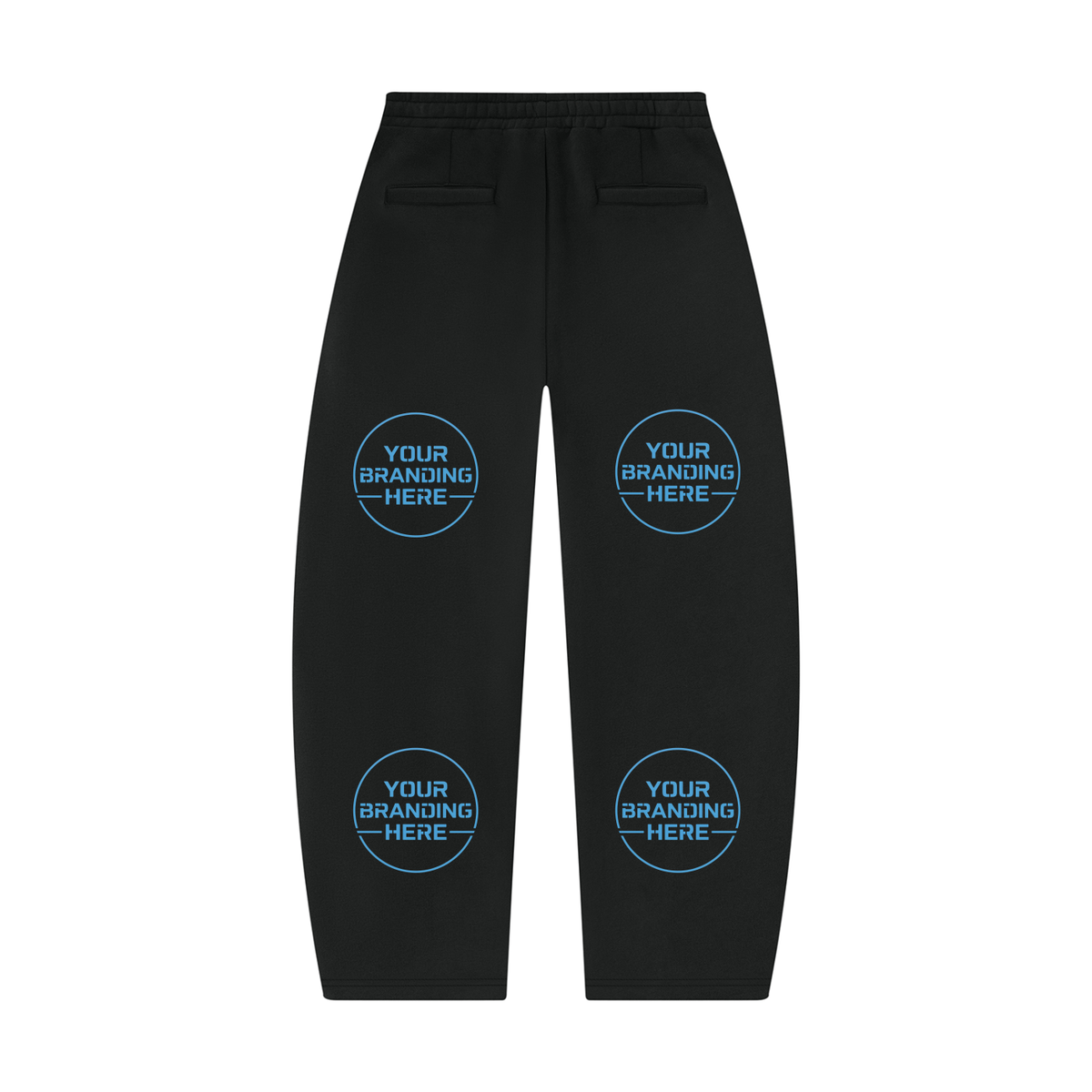Unisex Barrel Leg Sweatpants - UB0051-P001-V2
