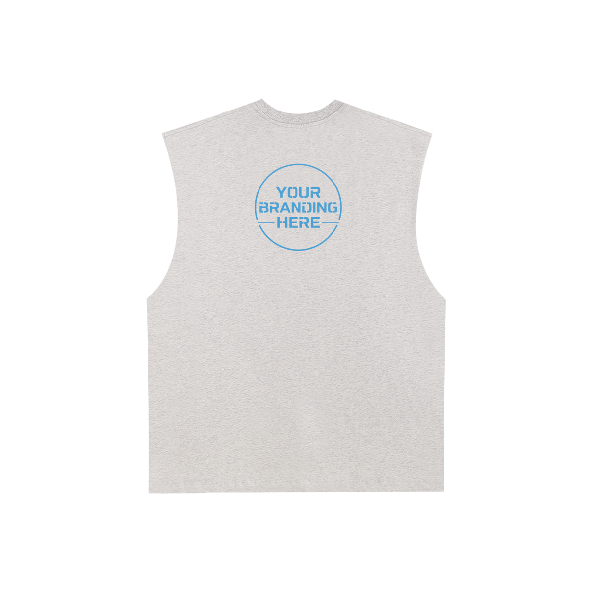 Raw Edge Cotton Tank Top - RB0010-C001-V4