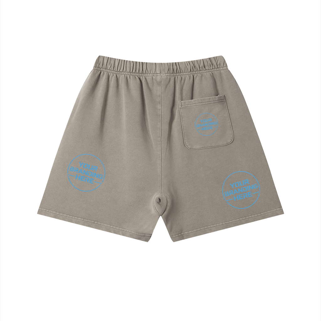 Unisex Vintage Wash Cotton Shorts - UB0031-C001-V3
