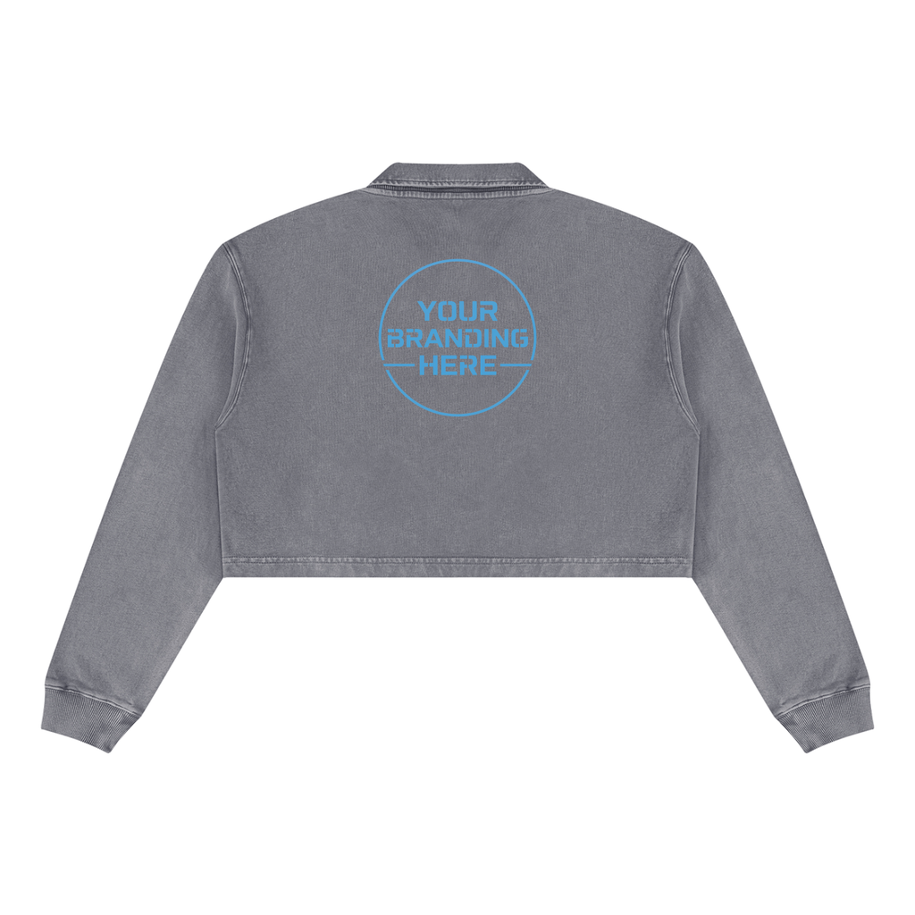 Women’s Vintage Wash Crop Sweatshirt - WT0264-C001-V2