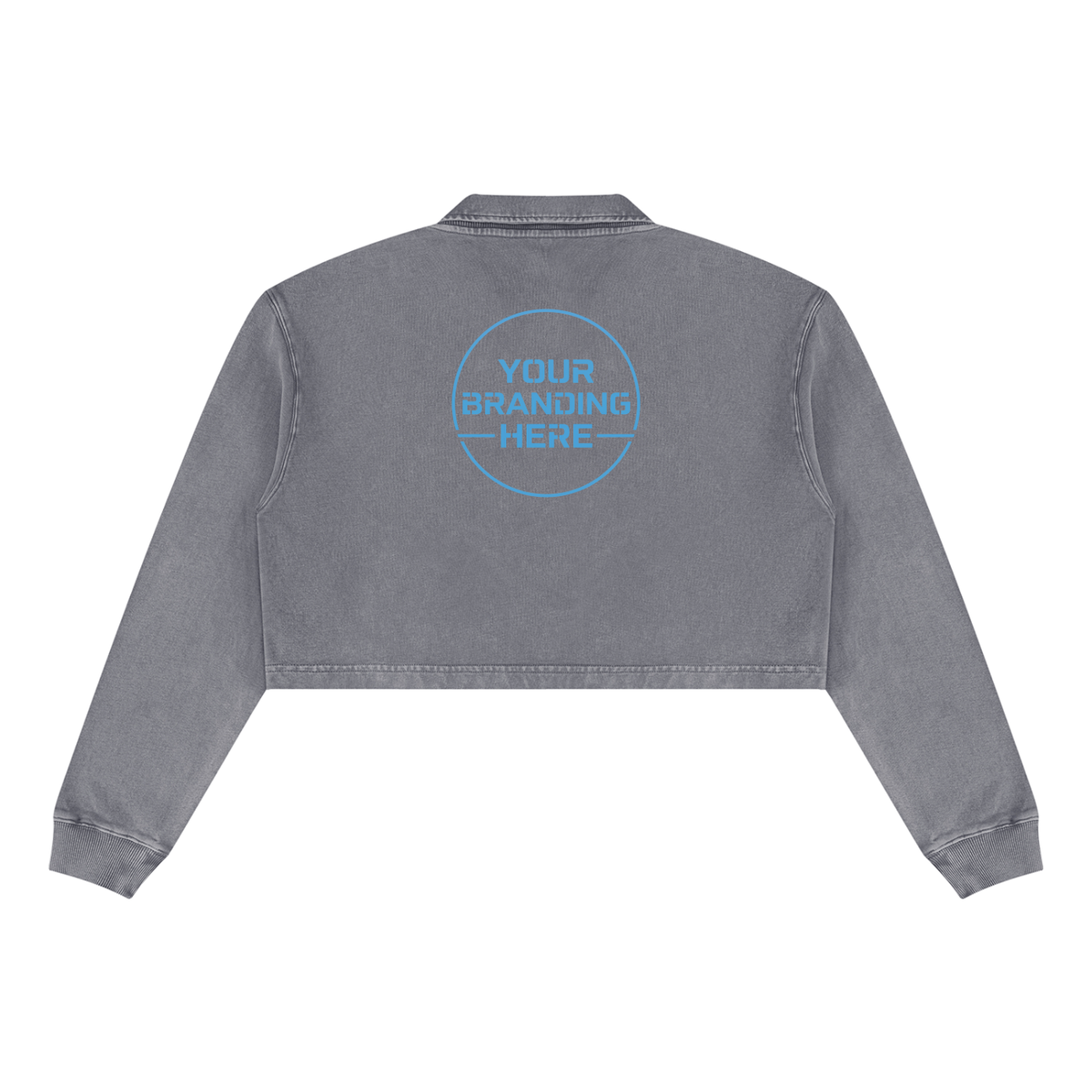 Women’s Vintage Wash Crop Sweatshirt - WT0264-C001-V2