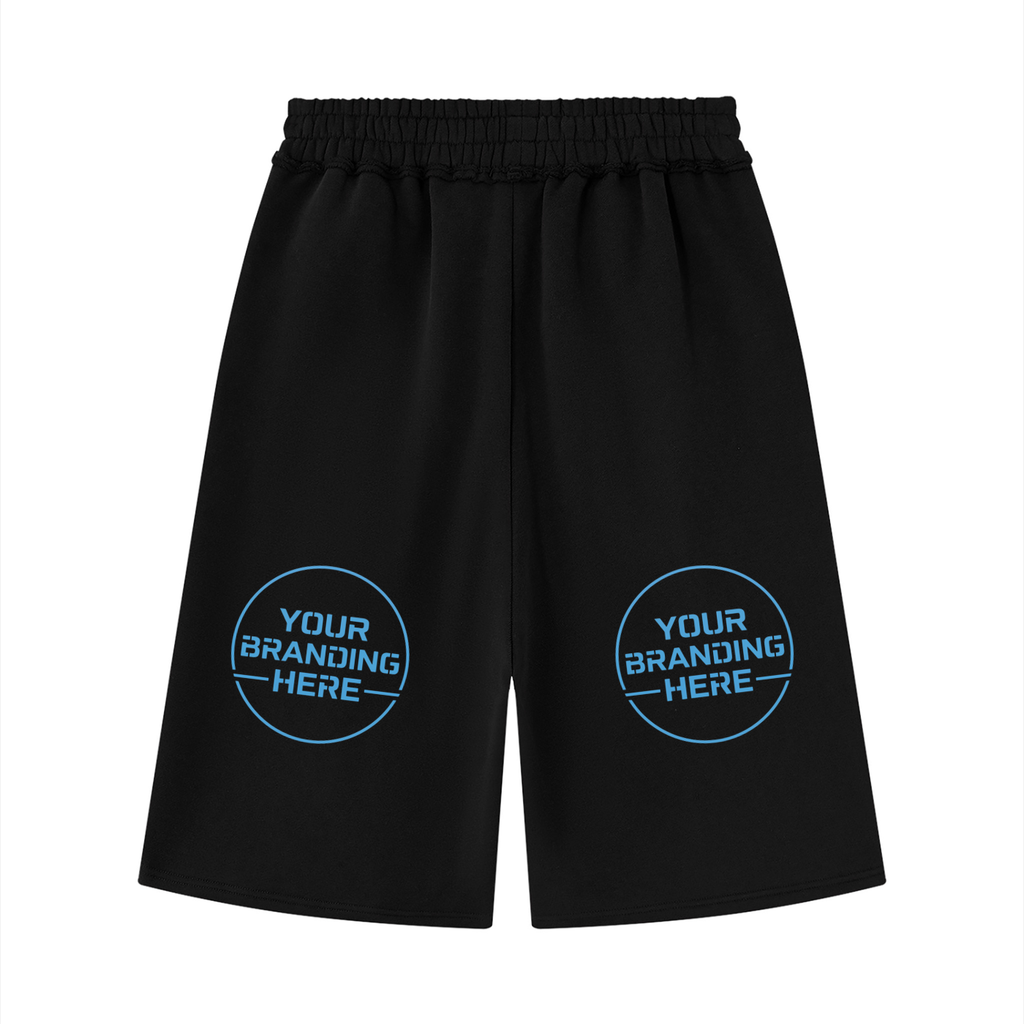 Unisex Raw Edge Fleece Shorts - UT0320-P001-V2