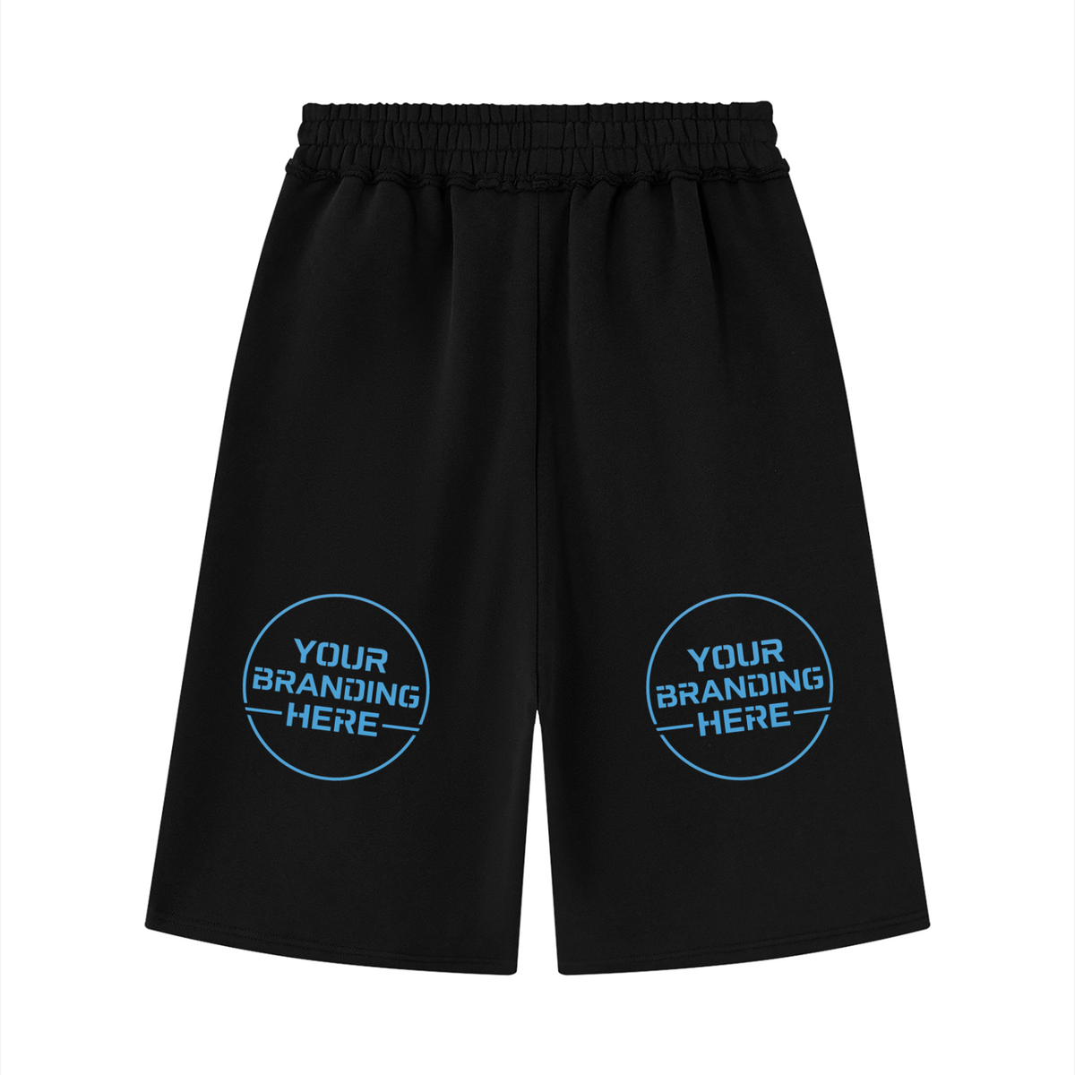 Unisex Raw Edge Fleece Shorts - UT0320-P001-V2