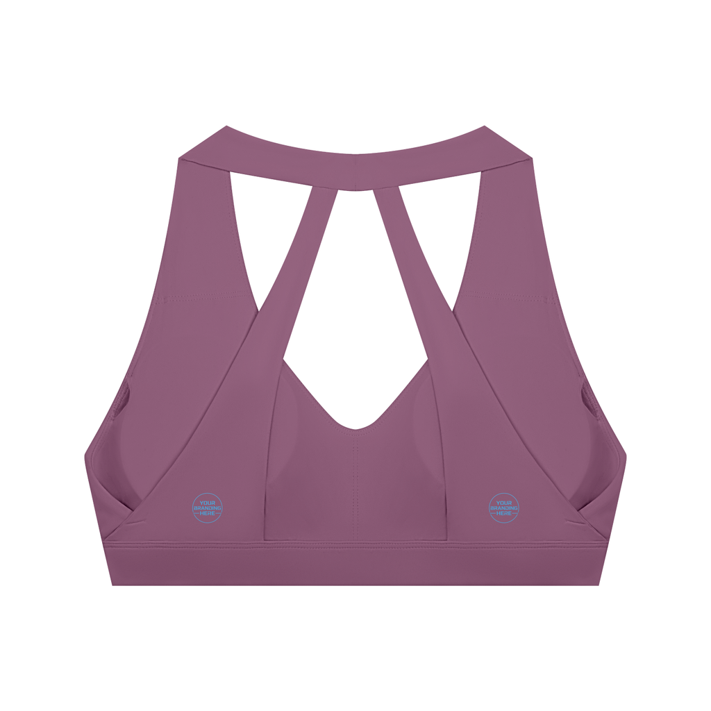 Women's Halter Cropped Sports Bra - WT0207-O001-V2