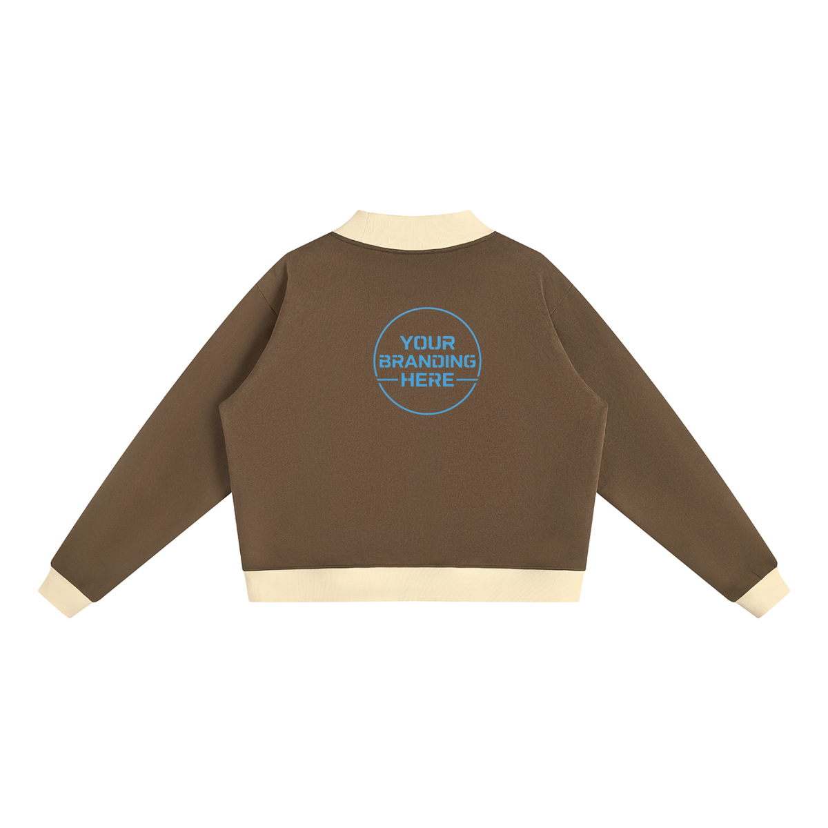 Women’s Mock Neck Crewneck Sweatshirt - WT0211-P001-V2