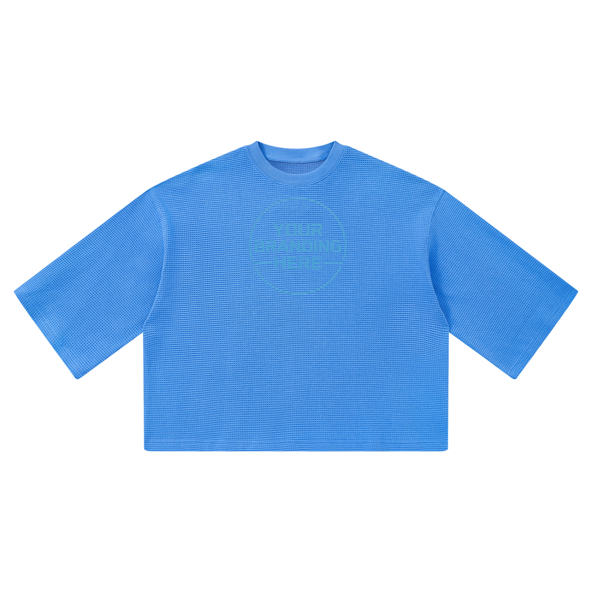 Unisex Waffle Boxy T-Shirt - UT0317-C001-V2