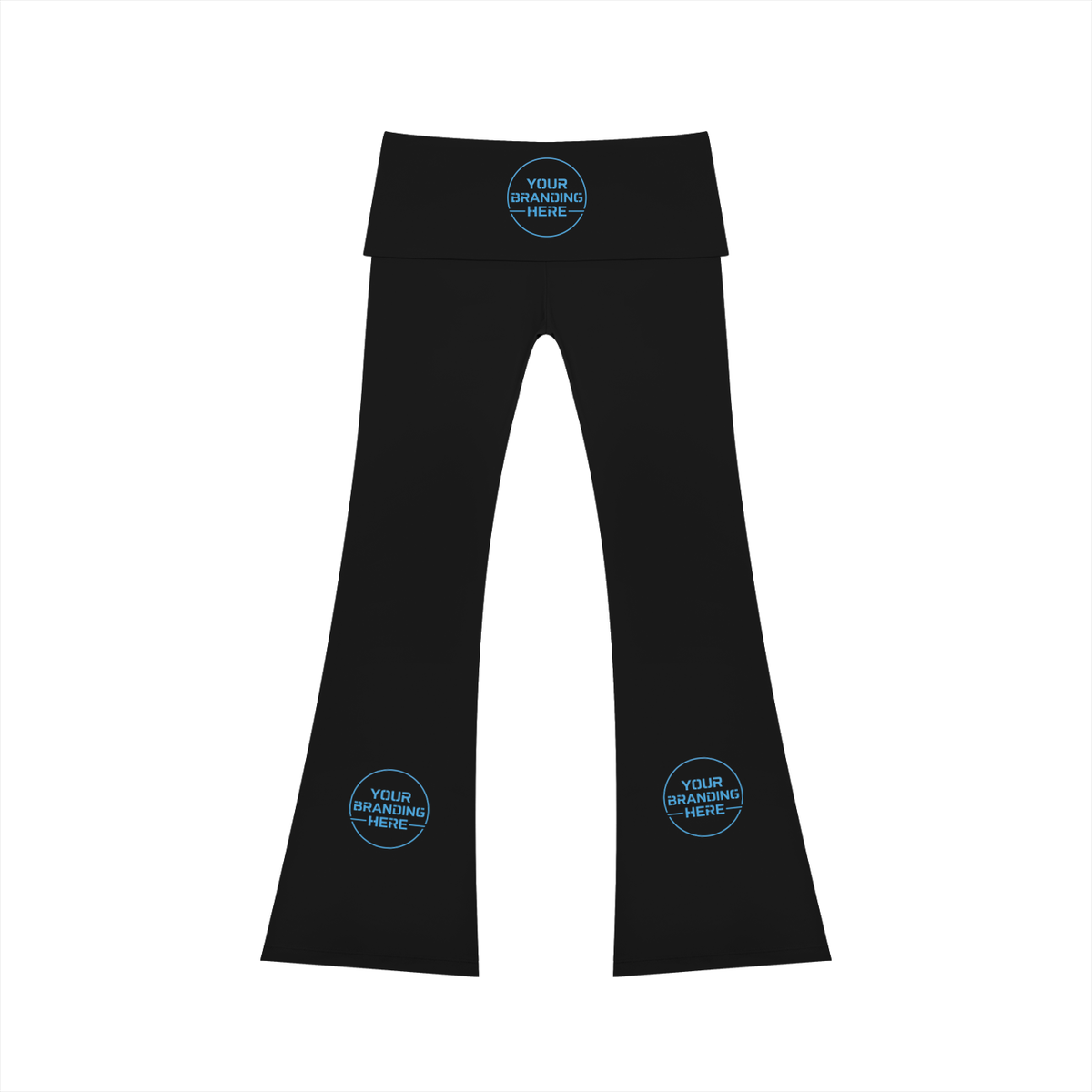 Women's High Rise Flared Yoga Pants - WB0084-O001-V2
