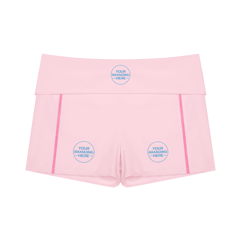 Women's High Waisted Yoga Biker Shorts - WB0098-O001-V2