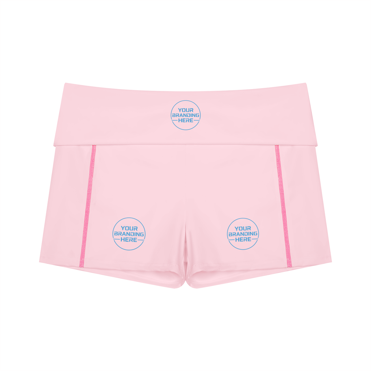 Women's High Waisted Yoga Biker Shorts - WB0098-O001-V2