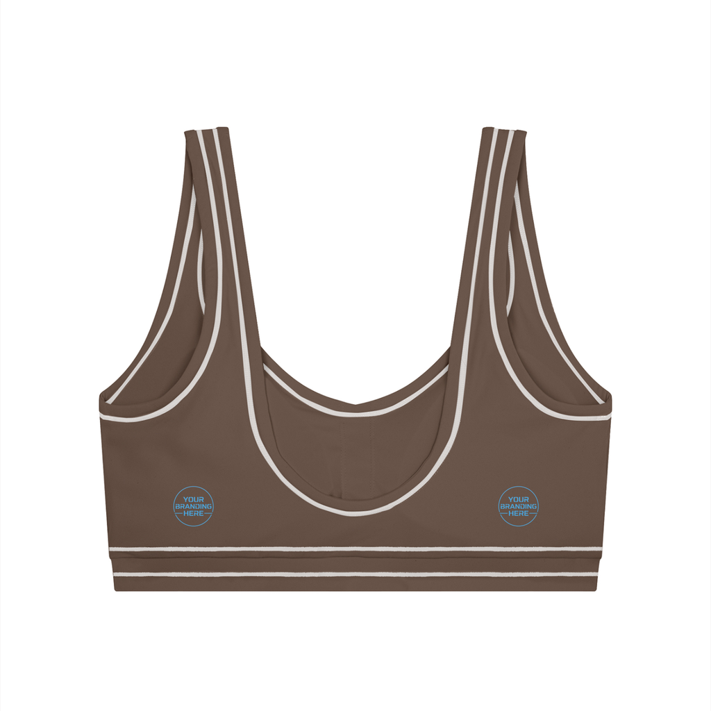 Women’s Topstitching Yoga Sports Bra - WT0179-O001-V2