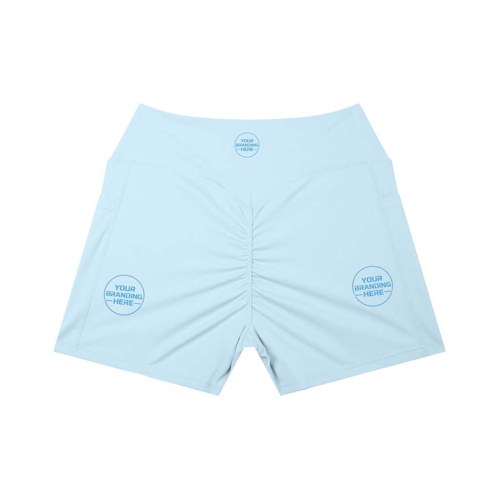 Women’s High Rise Pocket Yoga Shorts - WB0055-O001-V6