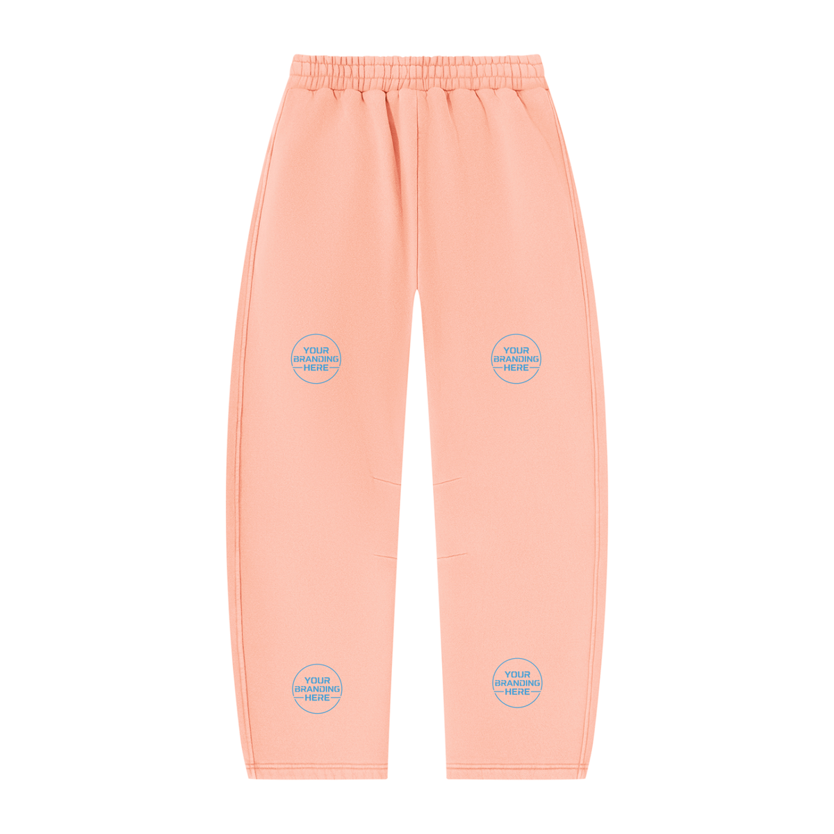 Unisex Vintage Wash Barrel Leg Fleece Sweatpants - UB0071-P001-V3