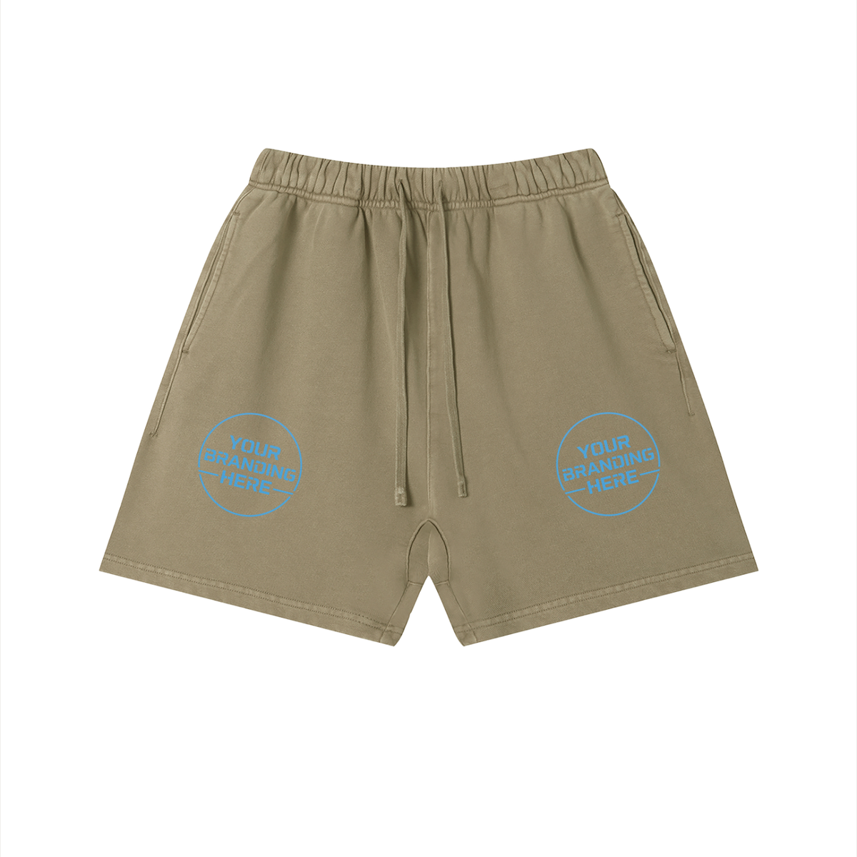 Unisex Vintage Wash Cotton Shorts - UB0031-C001-V3