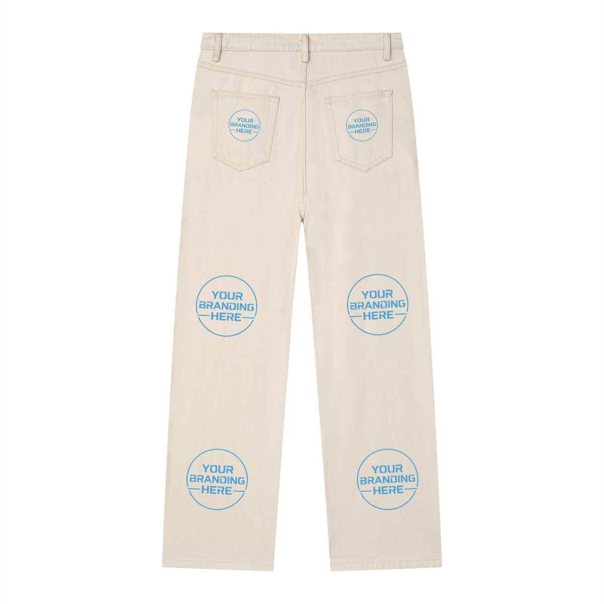 Men’s Vintage Wash Straight Leg Jeans - MB0029-C001-V2