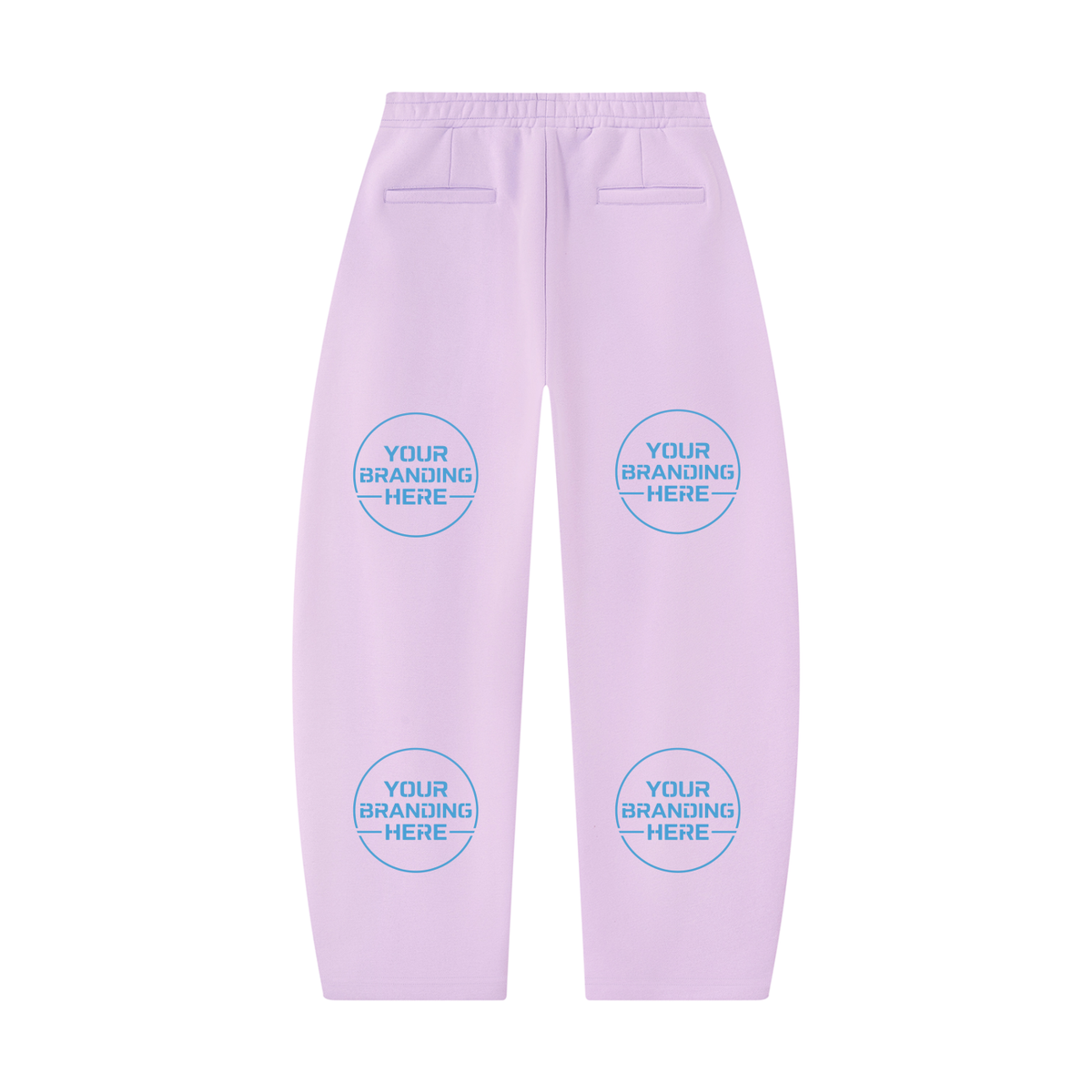 Unisex Barrel Leg Sweatpants - UB0051-P001-V2