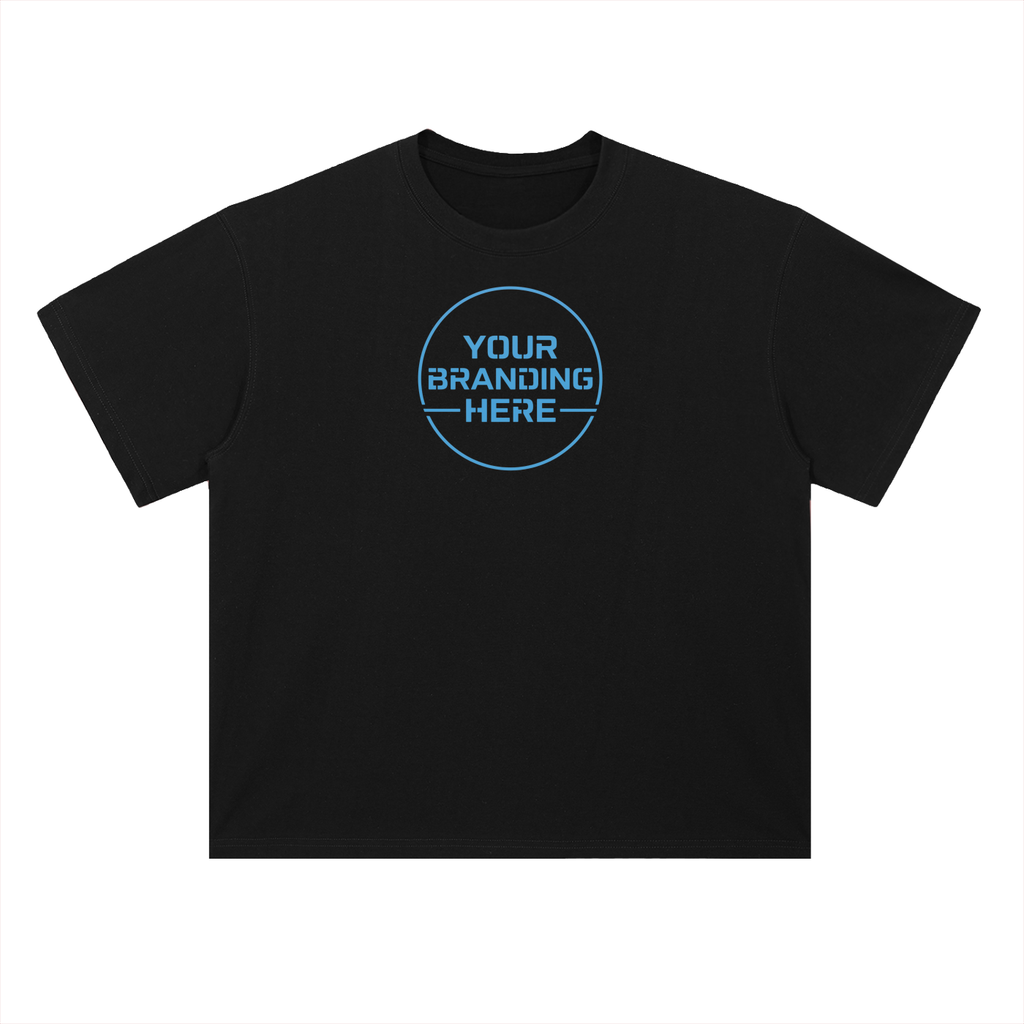 Heavyweight Drop Shoulder Cotton T-Shirt - RU0014-C001-V7