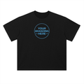 Heavyweight Drop Shoulder Cotton T-Shirt - RU0014-C001-V7