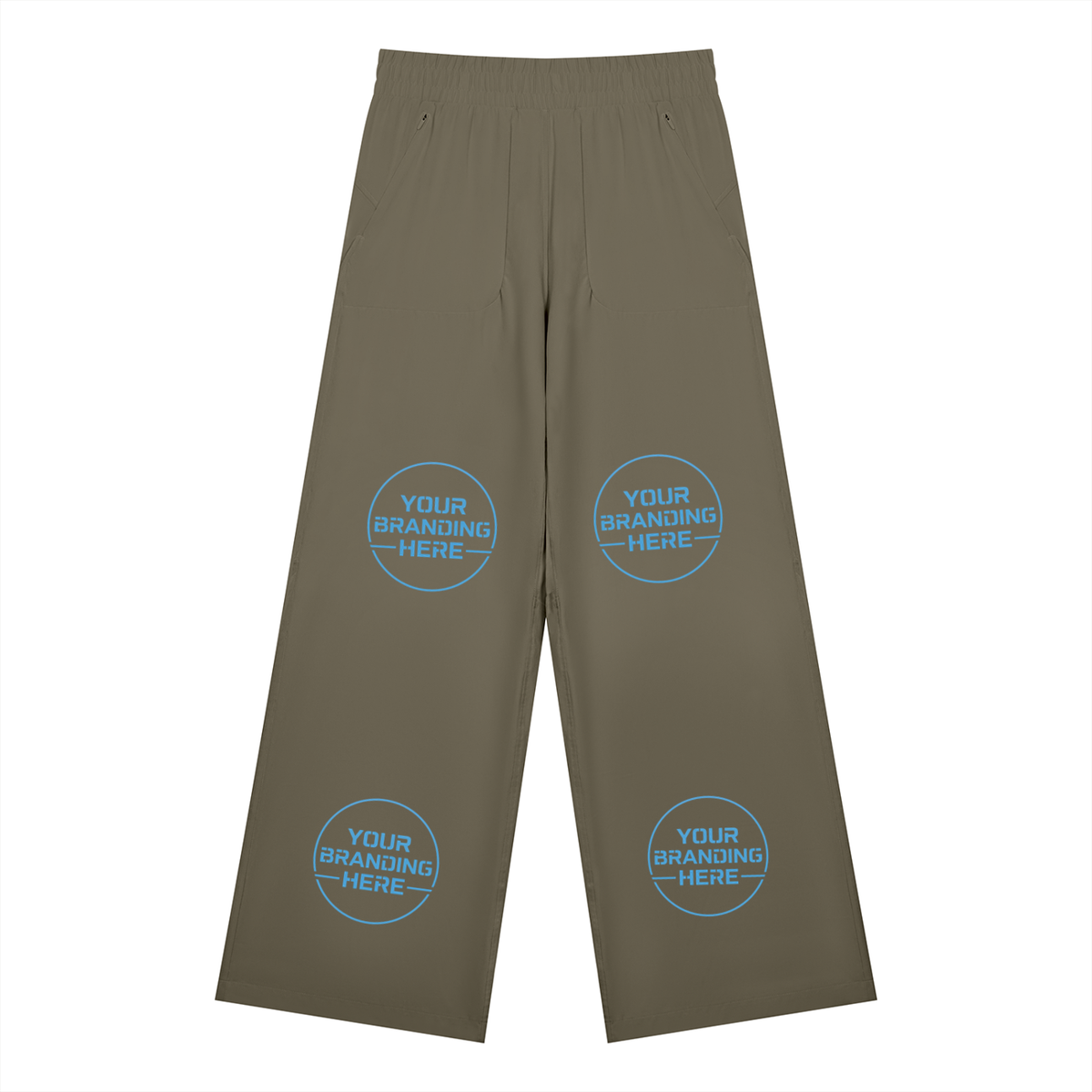Women's High Waisted Wide Leg Yoga Pants - WB0113-P001-V2