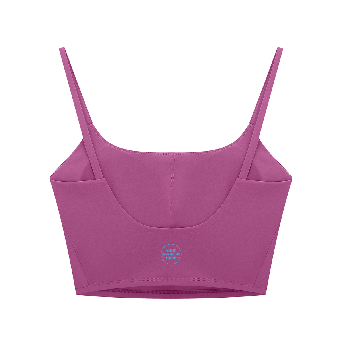 Women's Solid Color Sports Bra - WT0109-O001-V2