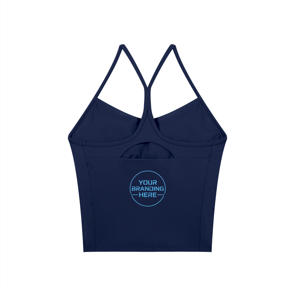 Women’s Solid Color Yoga Sports Bra - WT0132-O001-V2