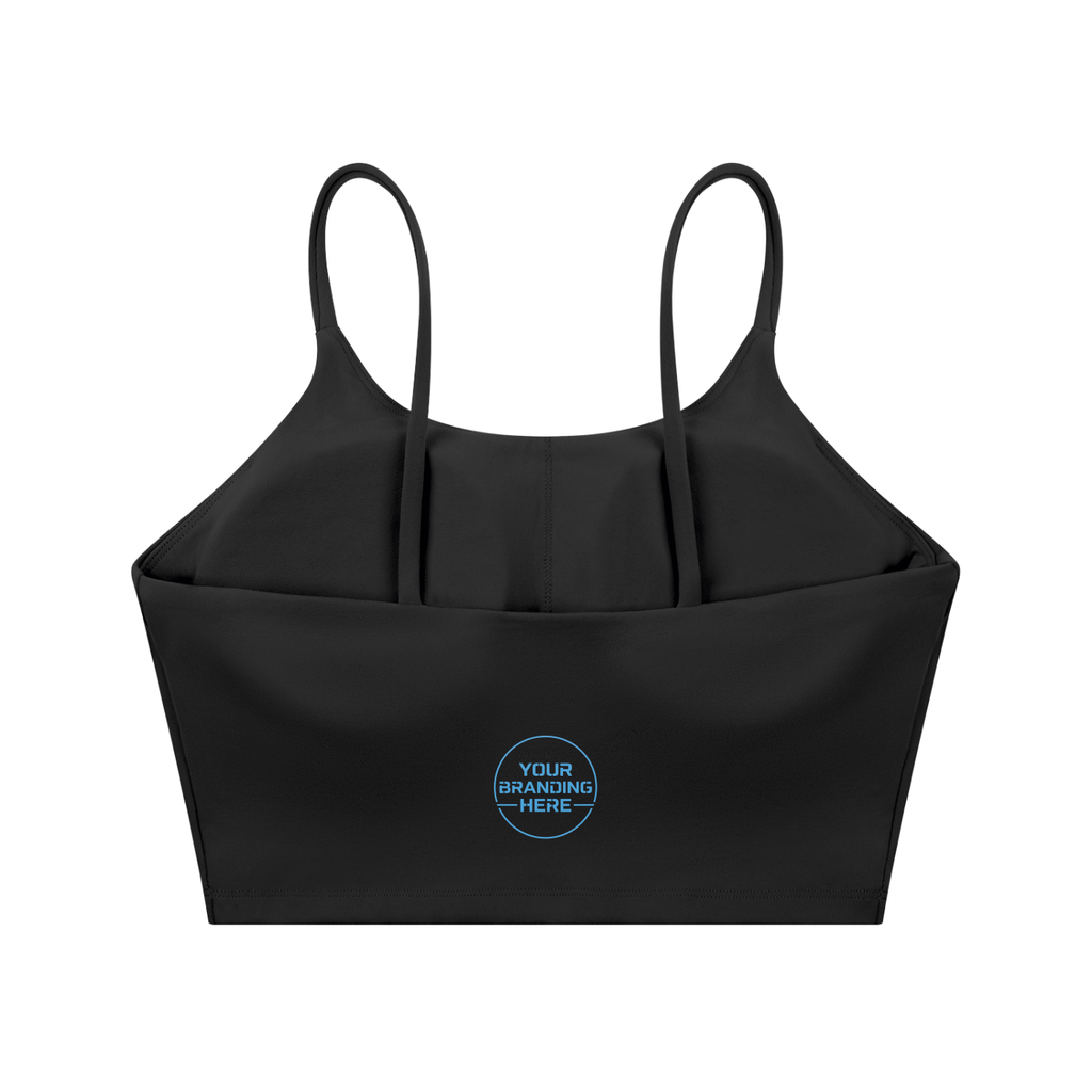 Spaghetti Strap Yoga Sports Bra - WT0073-O001-V3