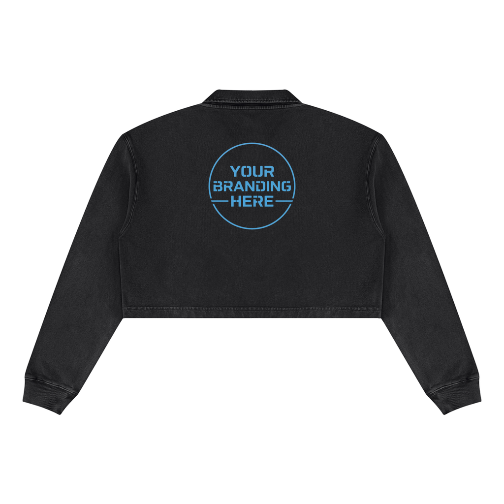 Women’s Vintage Wash Crop Sweatshirt - WT0264-C001-V2