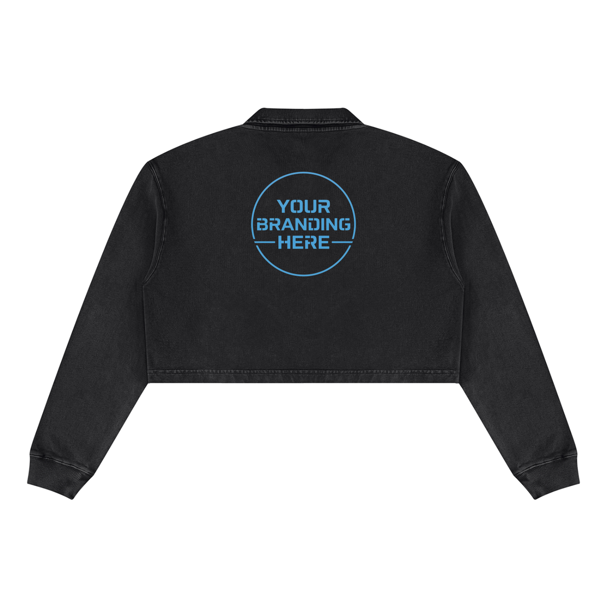 Women’s Vintage Wash Crop Sweatshirt - WT0264-C001-V2
