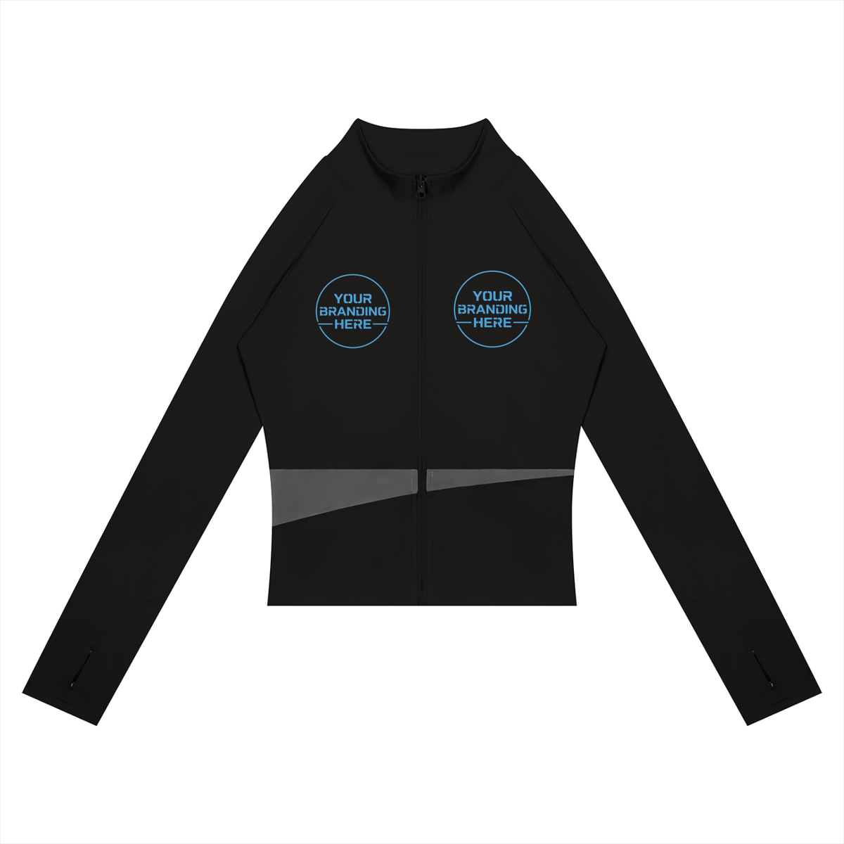 Women's Paneled Yoga Jacket - WT0247-P001-V2