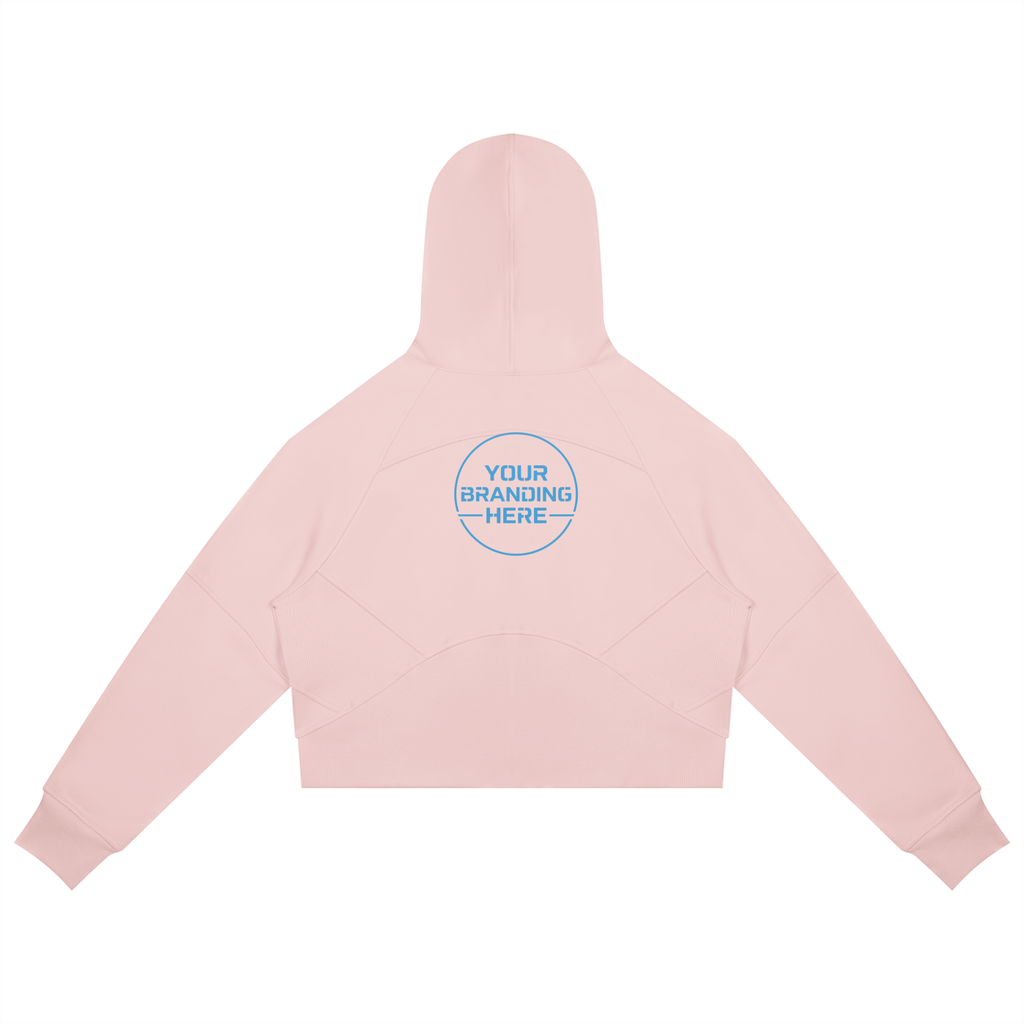 Cropped Zip-Through Hoodie - RP0008-P001-V6