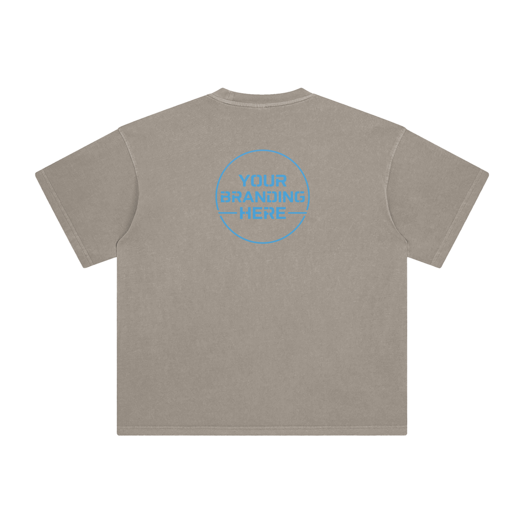 Enzyme Washed T-Shirt - R00108-C001-V7