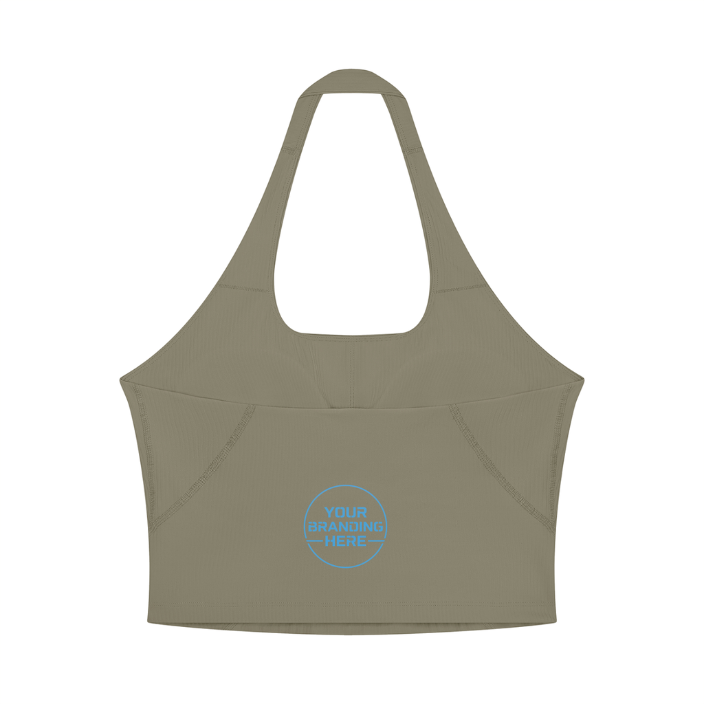 Women's Halter Yoga Tank Top - WT0148-O001-V2