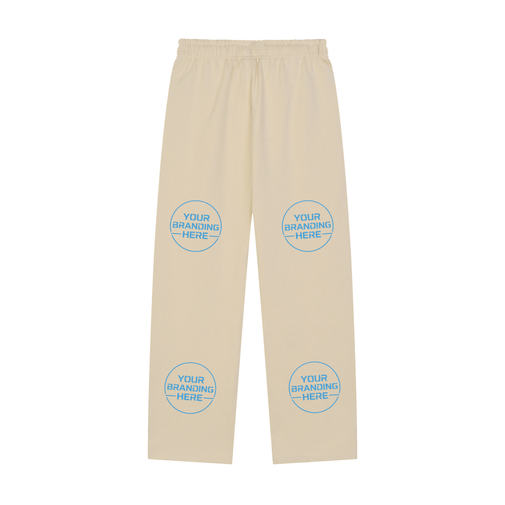 Solid Color Straight-Leg Sweatpants - RK0011-C001-V2