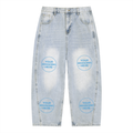 Men's Vintage Wash Sunfade Barrel Leg Jeans - MB0010-C001-V2