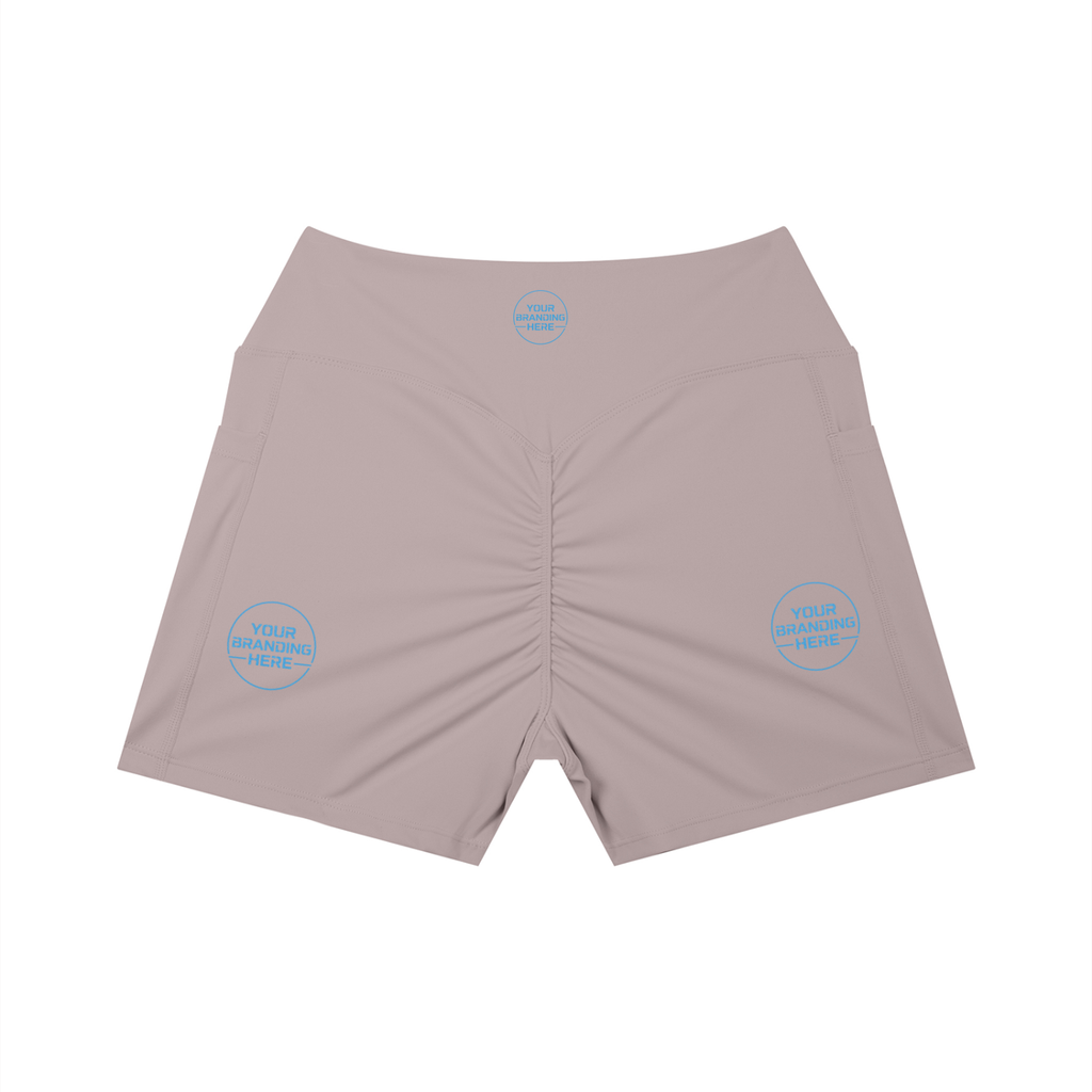 Women’s High Rise Pocket Yoga Shorts - WB0055-O001-V6