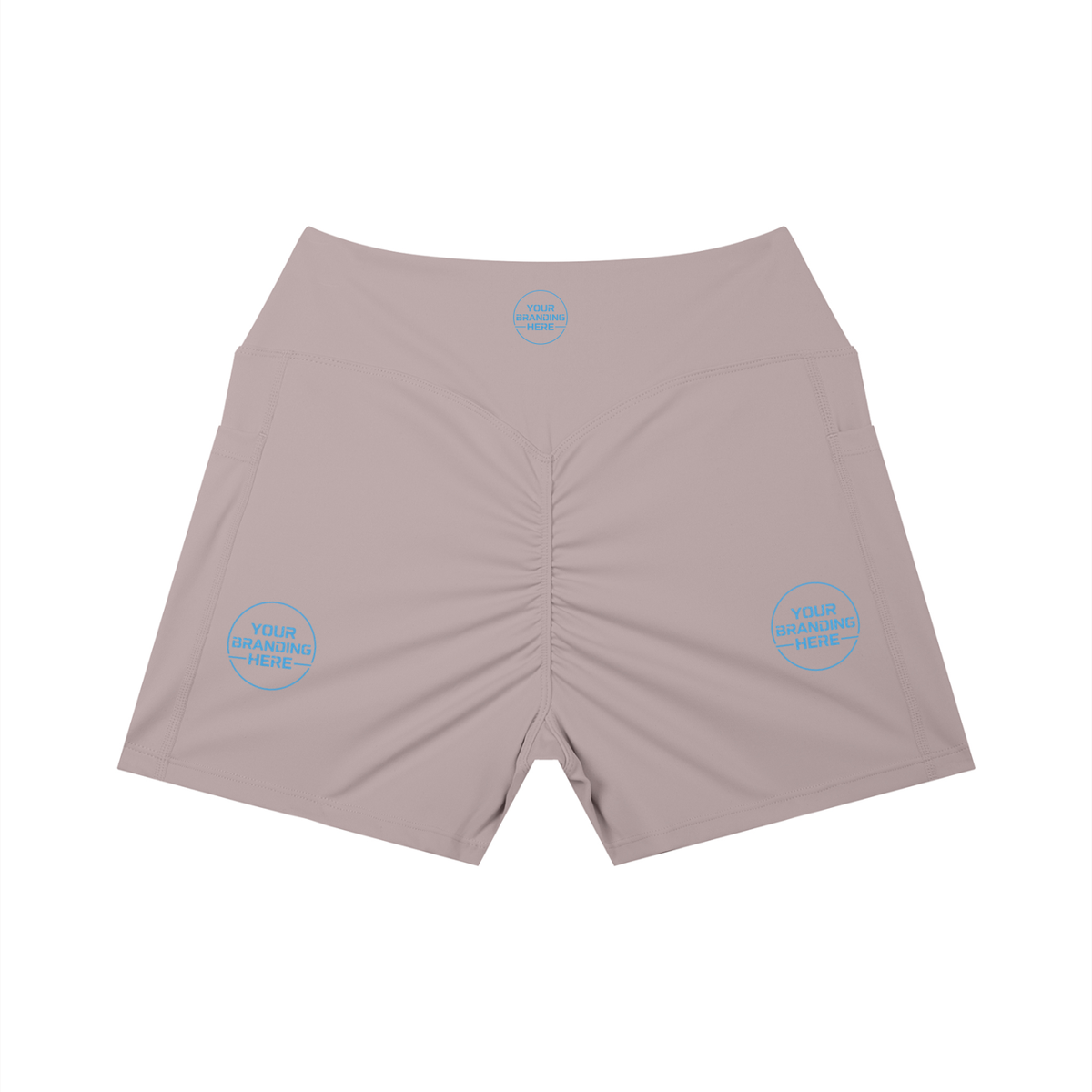 Women’s High Rise Pocket Yoga Shorts - WB0055-O001-V6