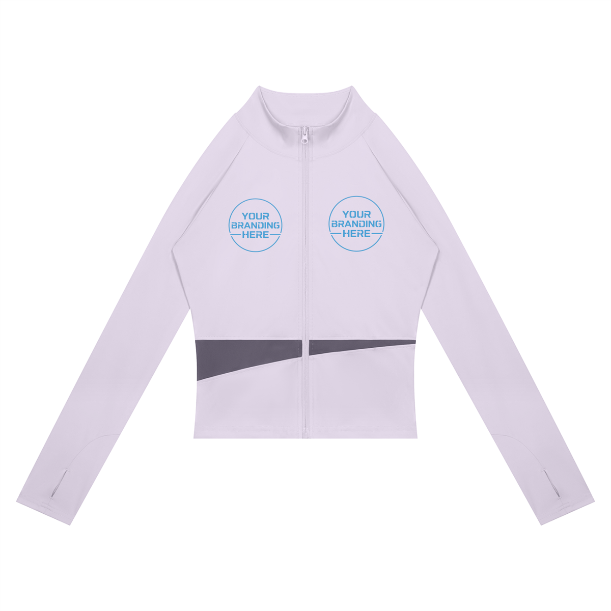 Women's Paneled Yoga Jacket - WT0247-P001-V2